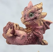Crystal Baby Dragon World Figures