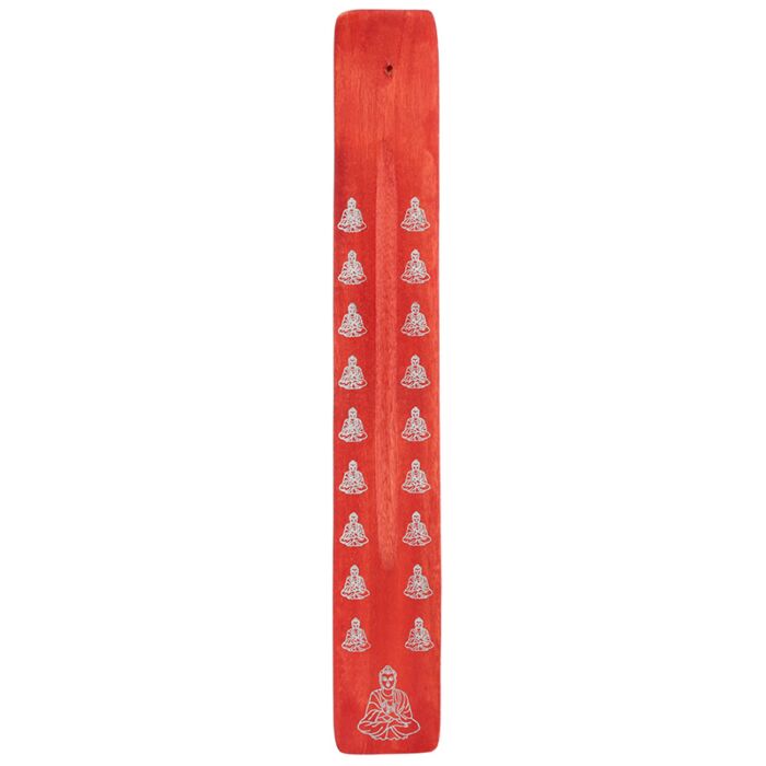 Buddha Wooden Ashcatcher Incense Sticks Burner