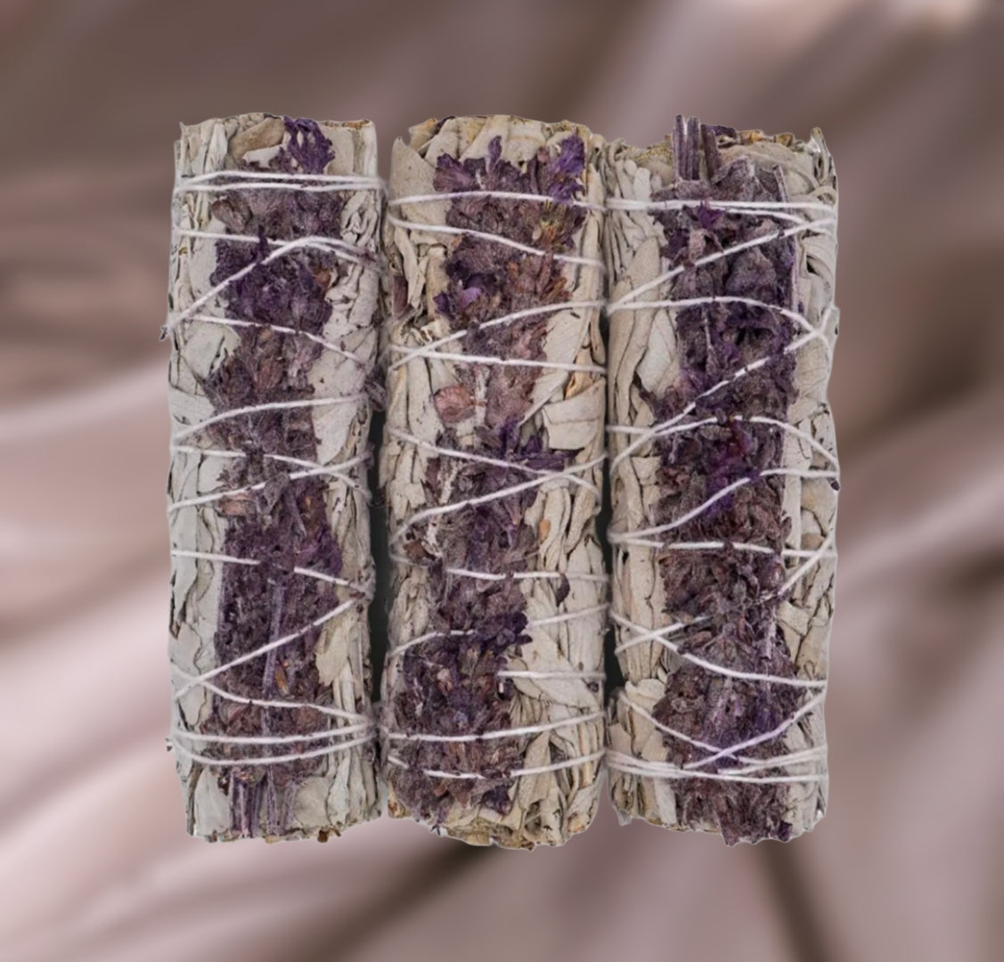 Lavender And White Sage Smudge Sticks