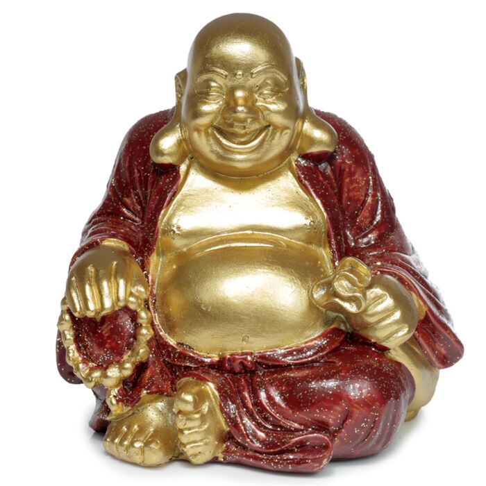 Mini Lucky Glitter Chinese Laughing Buddha