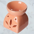 Eden Bright Single Colour Leaf Cutout Oil Burner