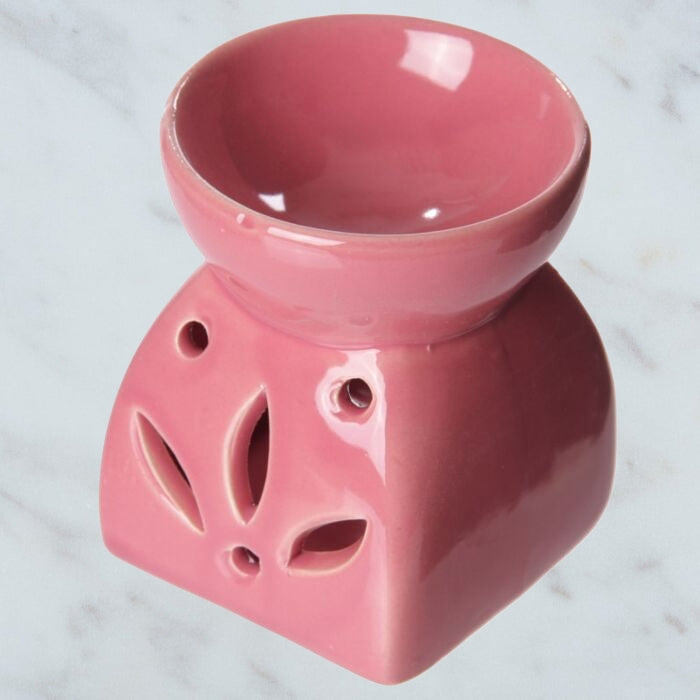 Eden Bright Single Colour Leaf Cutout Oil Burner