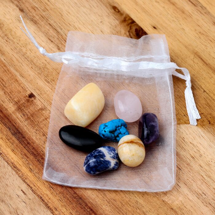 Mini Set of 7 Chakra Stones