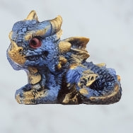 Crystal Baby Dragon World Figures