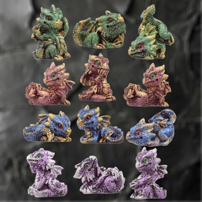Crystal Baby Dragon World Figures