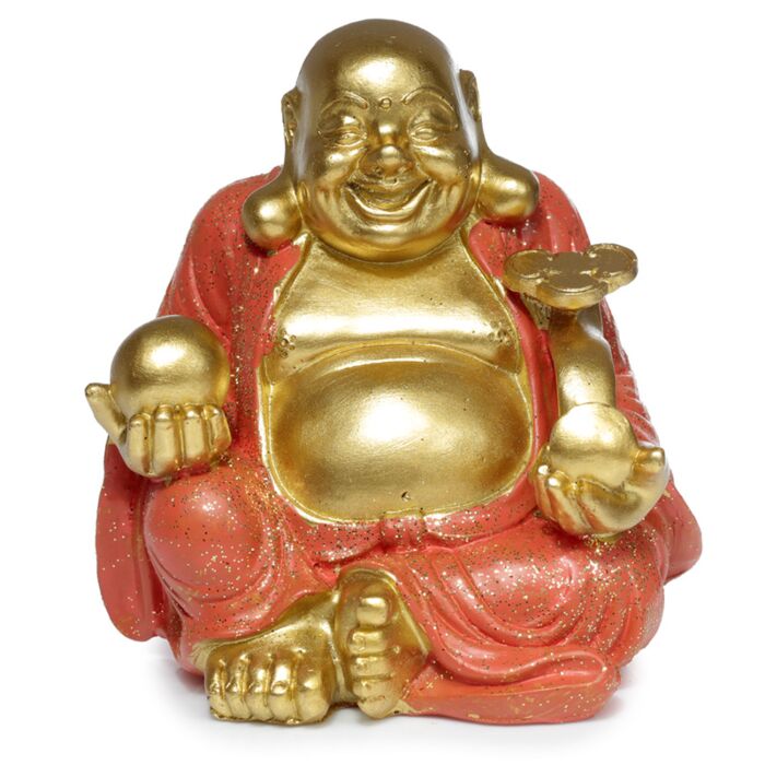 Mini Lucky Glitter Chinese Laughing Buddha